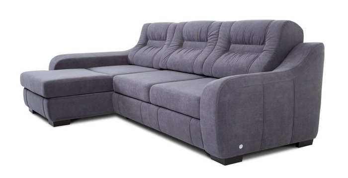 Угловой диван-кровать Ройс серого цвета - купить Угловые диваны по цене 143862.0