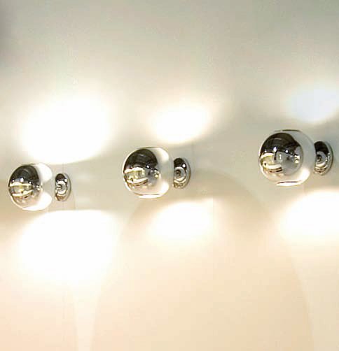 Настенный светильник Fontana Arte GLOBO DI LUCE из выдувного стекла  - купить Бра и настенные светильники по цене 32220.0