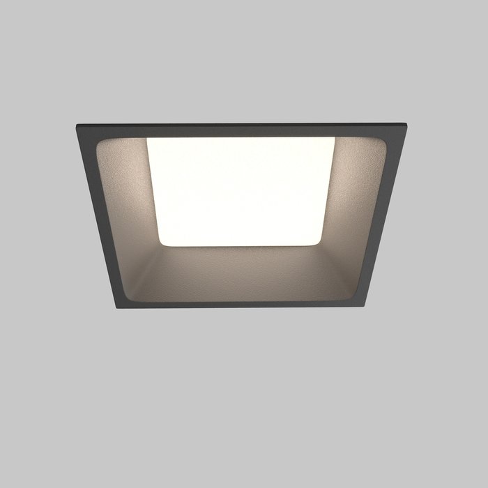 Встраиваемый светильник Technical DL056-12W3-4-6K-B Okno Downlight