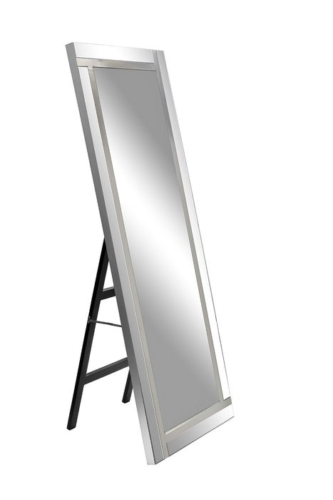 Зеркало напольное 80х160 в раме серого цвета - лучшие Напольные зеркала в INMYROOM
