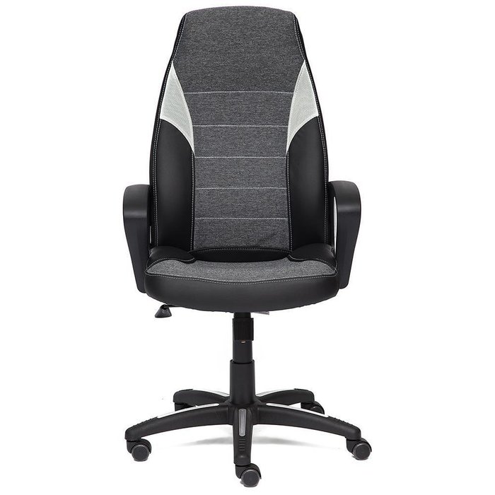 Кресло офисное Inter черно-серого цвета  - купить Офисные кресла по цене 13838.0