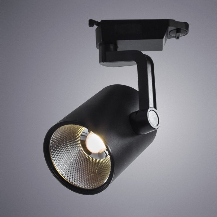 Трековый светодиодный светильник Traccia черного цвета  - купить Трековые светильники по цене 1700.0
