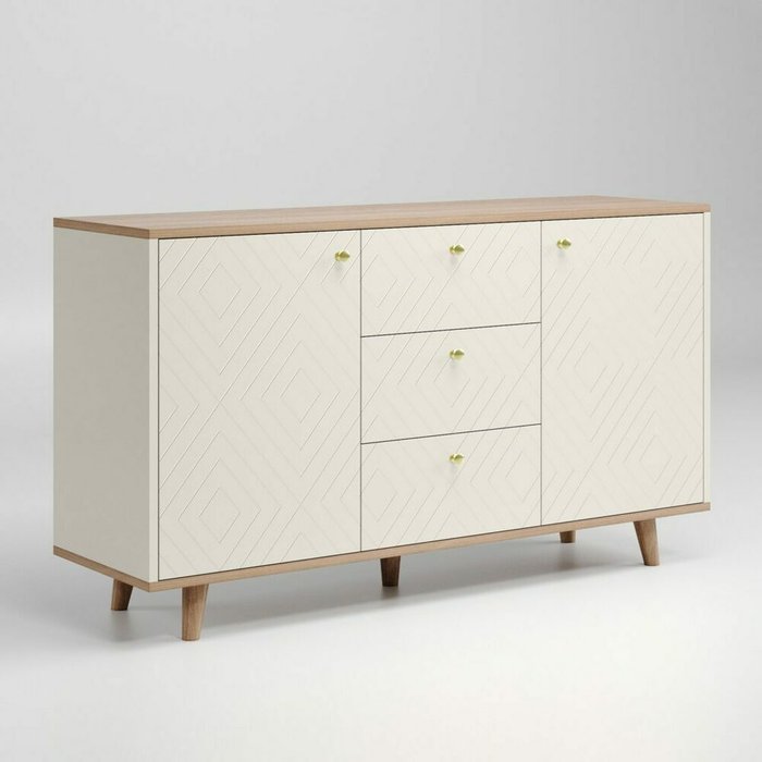 Комод Twin TW048 светло-бежевого цвета - купить Комоды по цене 83895.0 Комод Twin TW048 светло-бежевого цвета - купить Комоды по цене 83895.0