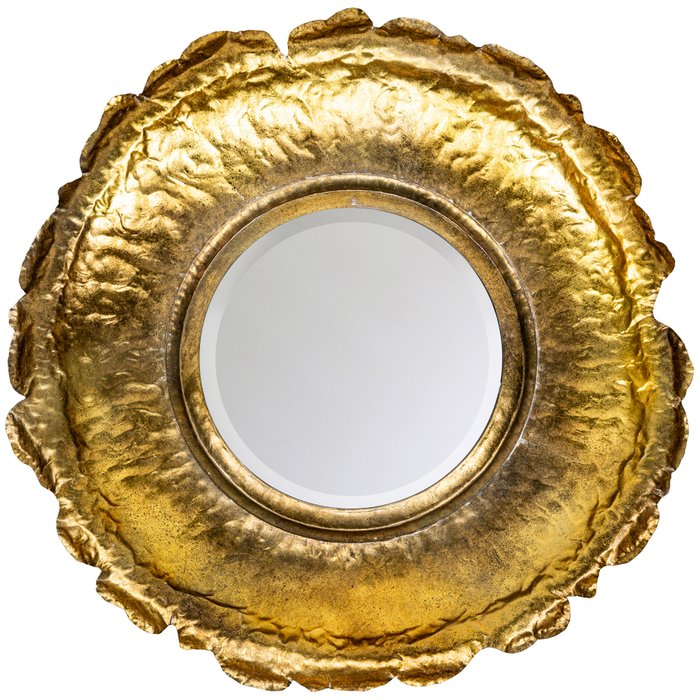 Настенное зеркало Колорадо золотого цвета