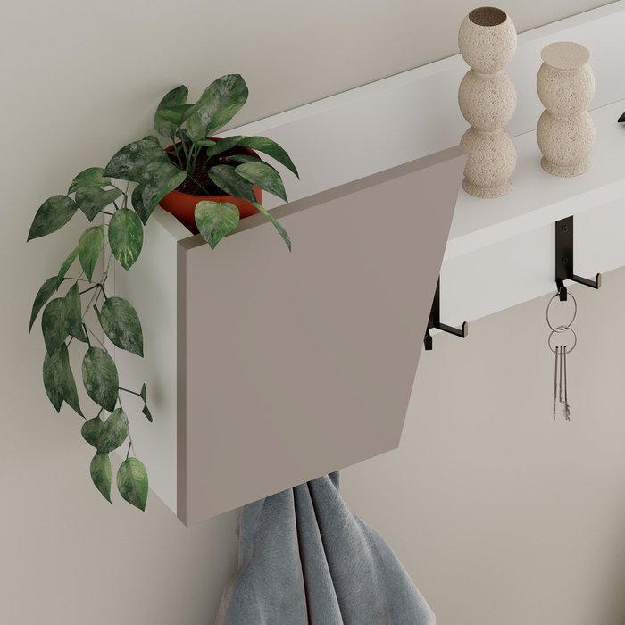 Настенная вешалка Eleva Hanger белого цвета - лучшие Настенные вешалки в INMYROOM Настенная вешалка Eleva Hanger белого цвета - лучшие Настенные вешалки в INMYROOM