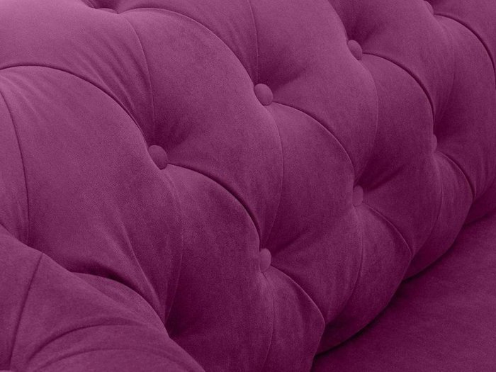 Диван Chesterfield фиолетового цвета  - лучшие Прямые диваны в INMYROOM