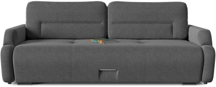 Диван-кровать Лацио серого цвета - купить Прямые диваны по цене 42758.0