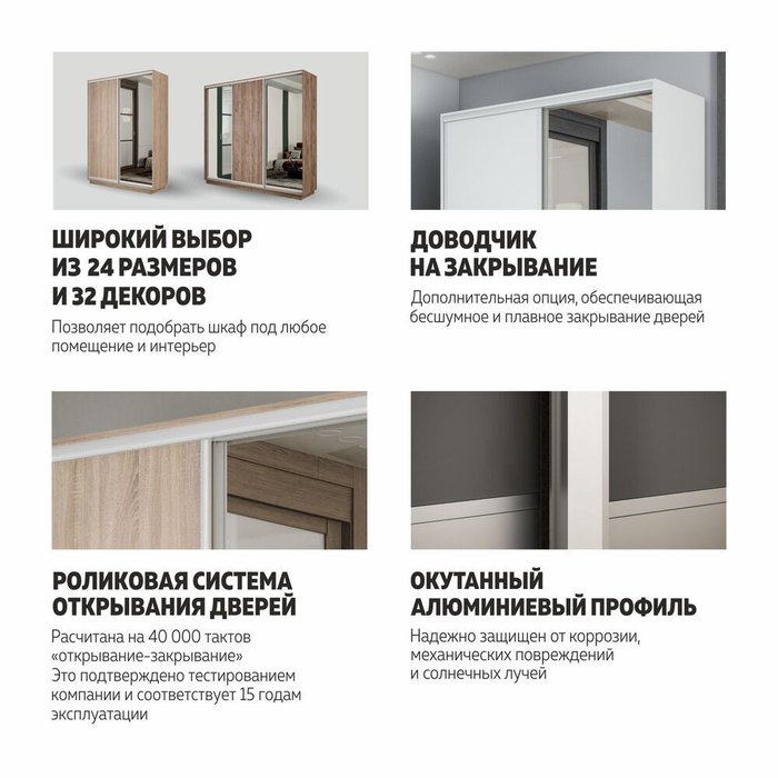 Шкаф-купе Медиум 180 белого цвета - лучшие Шкафы-купе в INMYROOM Шкаф-купе Медиум 180 белого цвета - лучшие Шкафы-купе в INMYROOM