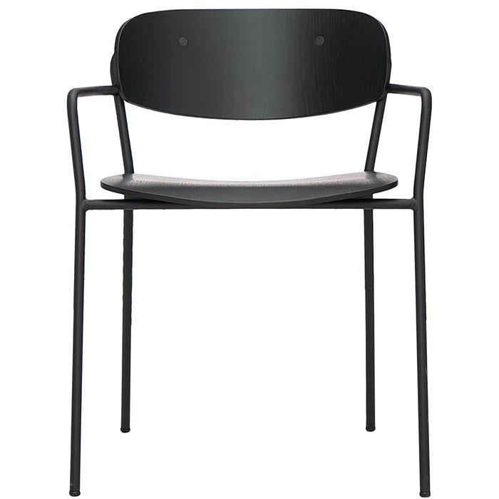Стул с подлокотниками Torfrid коричневого цвета - купить Обеденные стулья по цене 15700.0