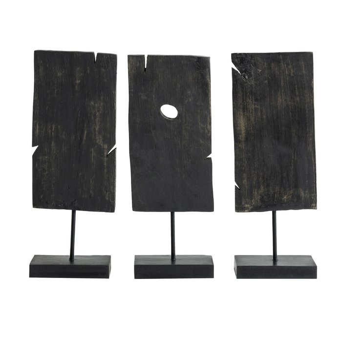 Декоративная фигура триединство Амурта Гараха черного цвета - лучшие Фигуры и статуэтки в INMYROOM