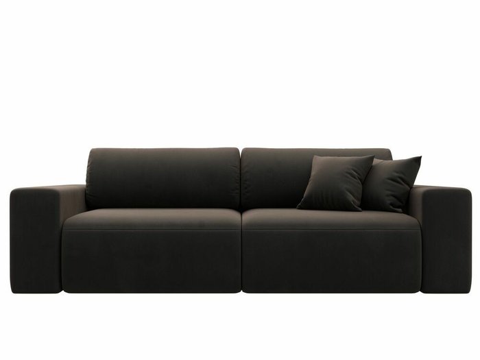 Диван-кровать Лига 036 Классик темно-коричневого цвета - купить Прямые диваны по цене 71999.0