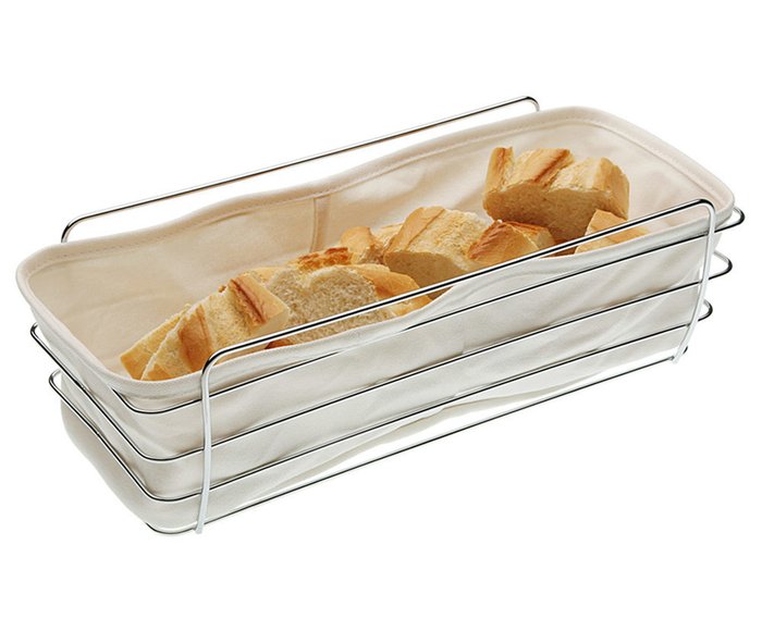 Металлическая корзинка для хлеба - купить Плетеные корзины по цене 2700.0