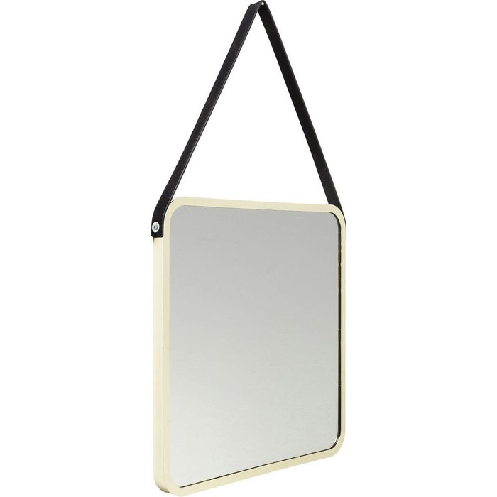 Настенное зеркало Salute в раме золотого цвета - купить Настенные зеркала по цене 3370.0