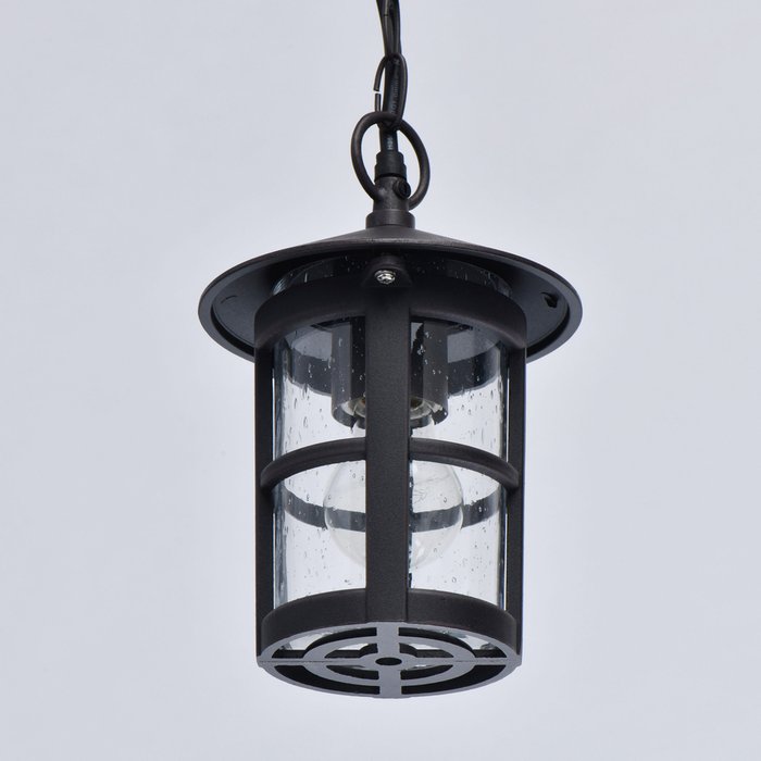 Уличный подвесной светильник Телаур черного цвета - купить Подвесные уличные светильники по цене 6580.0