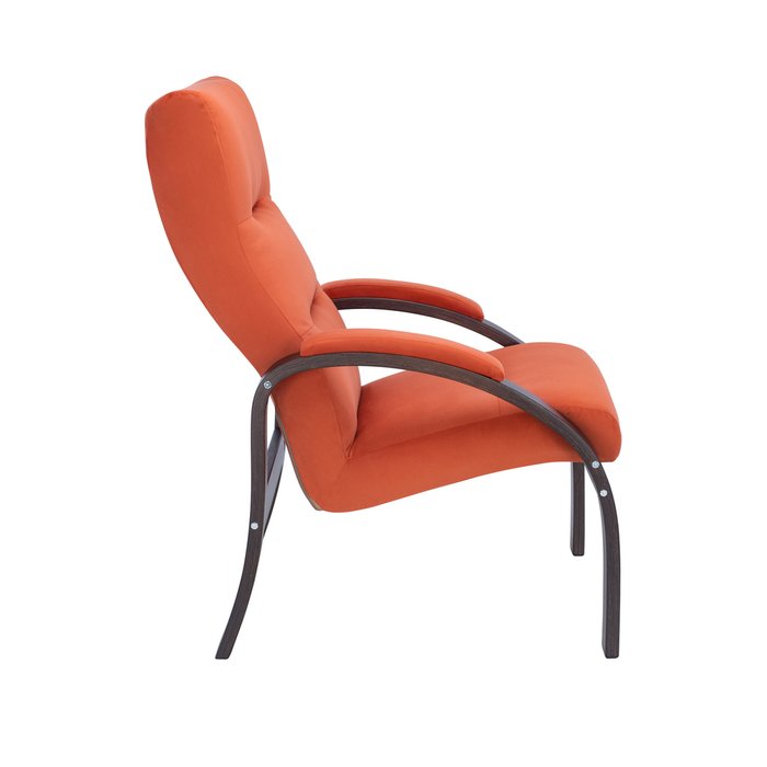 Кресло Лион оранжевого цвета  - лучшие Интерьерные кресла в INMYROOM