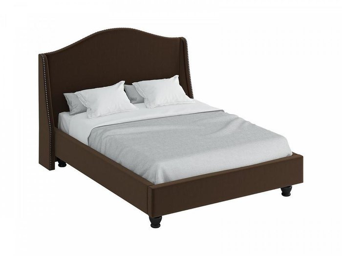 Кровать "Soul" с высокой спинкой и декоративными элементами 160х200 см