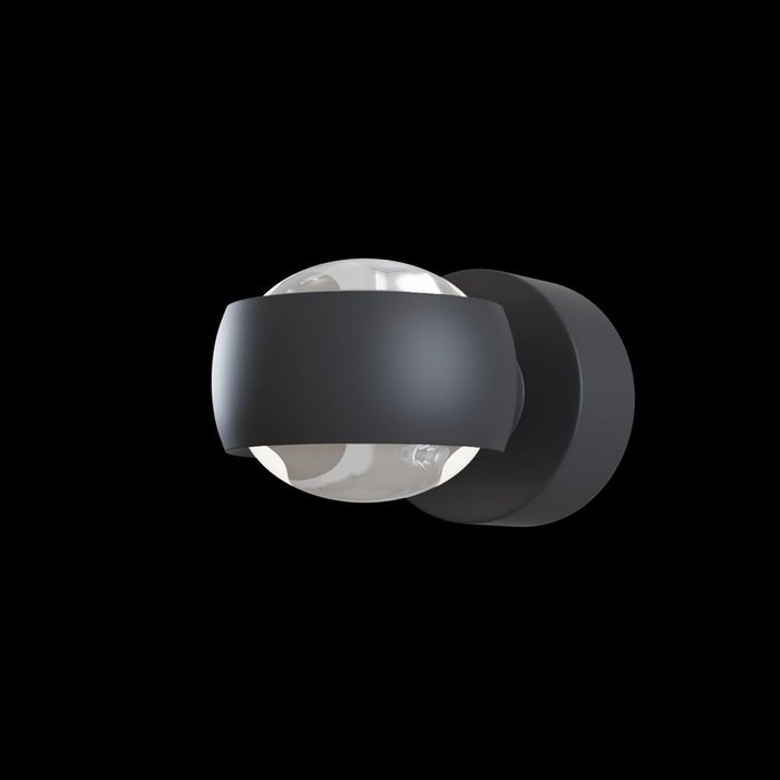 Бра Lens черного цвета - лучшие Бра и настенные светильники в INMYROOM