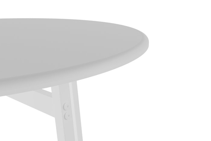 Стол обеденный Медисон белого цвета - лучшие Обеденные столы в INMYROOM