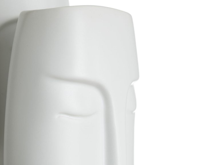 Керамическая ваза белого цвета - купить Вазы  по цене 3680.0
