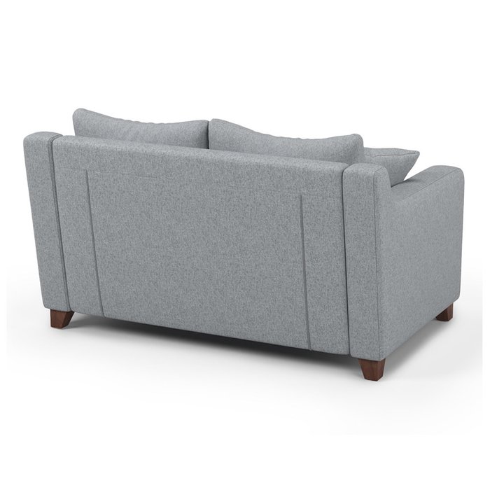 Двухместный диван Mendini MT серого цвета - лучшие Прямые диваны в INMYROOM