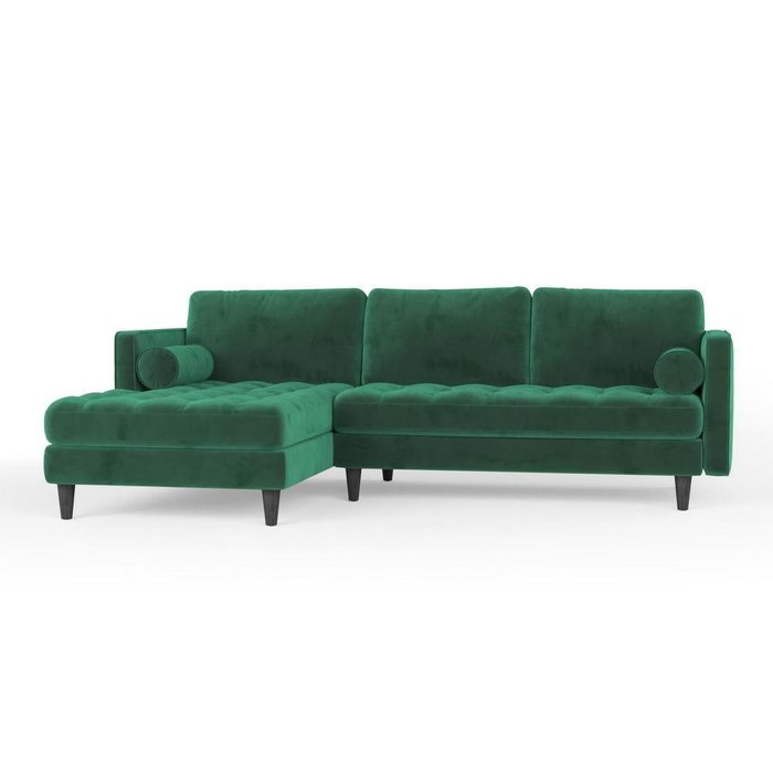 Угловой диван Scott ST зеленого цвета 