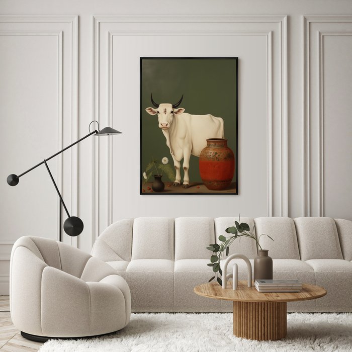 Репродукция картины Cows, No 2, 2024г. - лучшие Картины в INMYROOM
