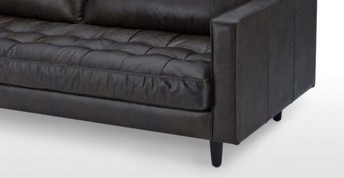 Трехместный диван SCOTT из экокожи - лучшие Прямые диваны в INMYROOM