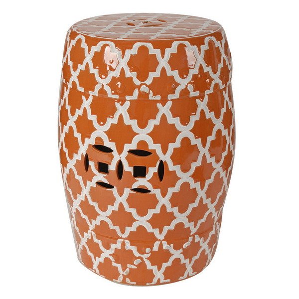 Керамический столик-табурет Istanbul Stool Orange