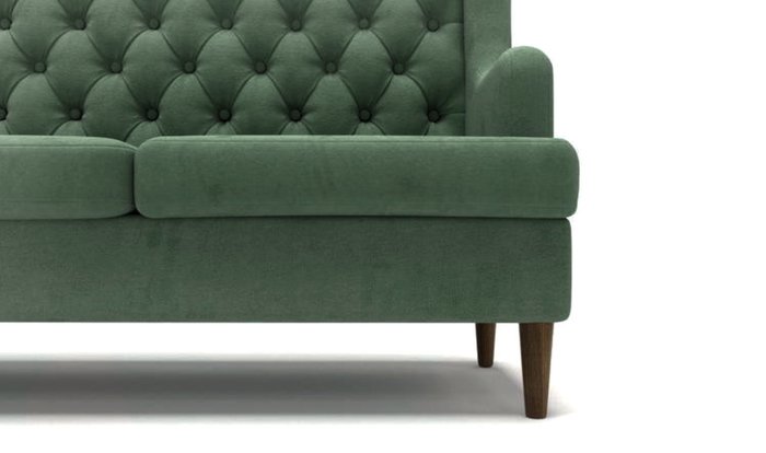 Диван Dublin трехместный зеленого цвета - лучшие Прямые диваны в INMYROOM