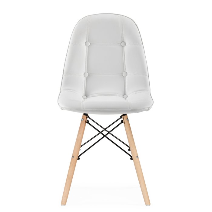 Стул Kvadro белого цвета - купить Обеденные стулья по цене 4360.0