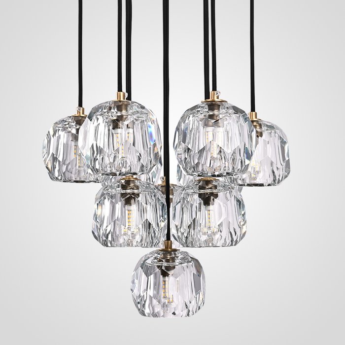 Люстра Boule De Cristal Round Cluster Chandelier 10