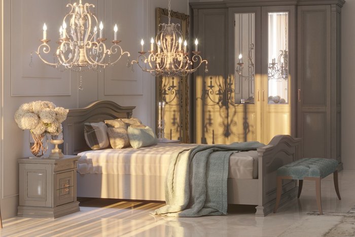 Кровать Rimar 160х200 цвета Пастель - лучшие Кровати для спальни в INMYROOM