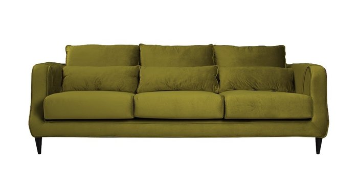 Диван Dante Plain зеленого цвета - купить Прямые диваны по цене 73900.0