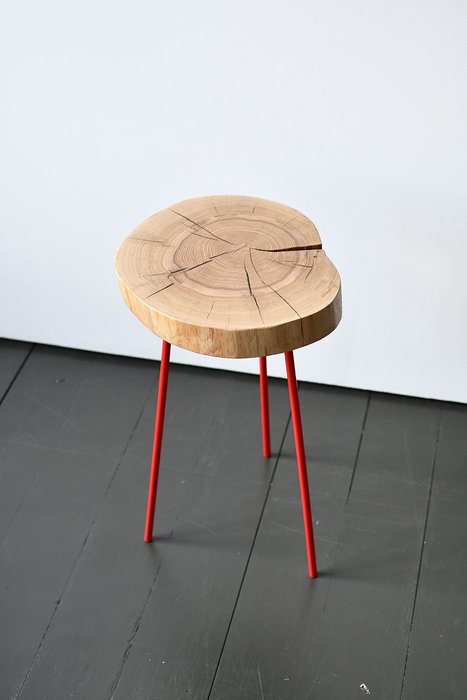 Кофейный стол Tree красно-бежевого цвета - купить Кофейные столики по цене 7900.0