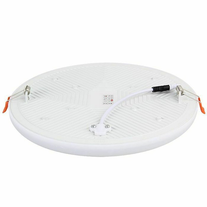 Круглый светодиодный светильник Cloud L белого цвета - купить Встраиваемые споты по цене 1450.0