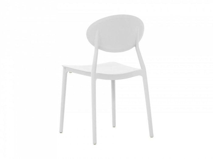 Стул пластиковый Toby белого цвета - купить Обеденные стулья по цене 4490.0