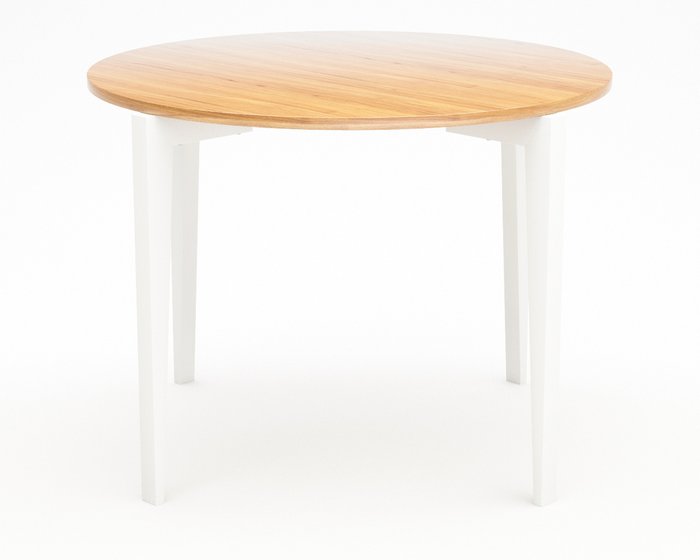 Стол обеденный Circus Compact бело-бежевого цвета - купить Обеденные столы по цене 52067.0