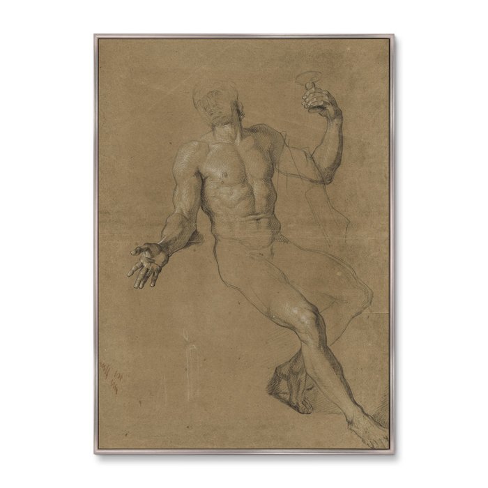 Репродукция картины Bacchus, 1685г. - купить Картины по цене 21999.0