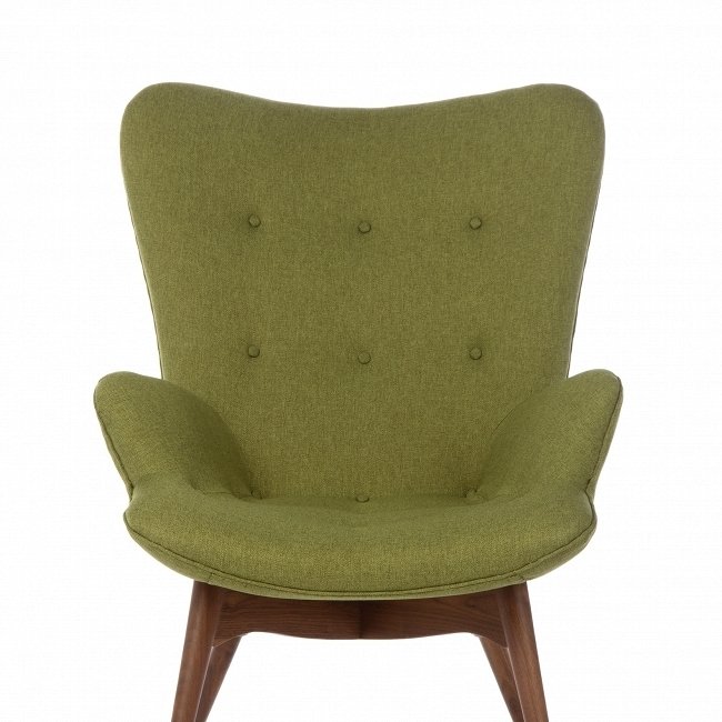 Кресло Contour зеленого цвета - лучшие Интерьерные кресла в INMYROOM