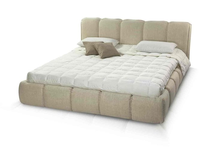 Кровать Nido 160х190 бежевого цвета с подъемным меxанизмом