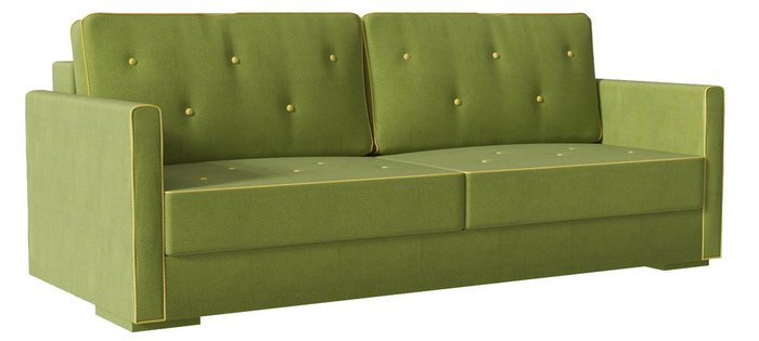 Диван-кровать Харлем Green зеленого цвета