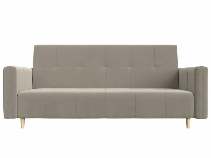 Прямой диван-кровать Вест бежевого цвета - купить Прямые диваны по цене 26999.0