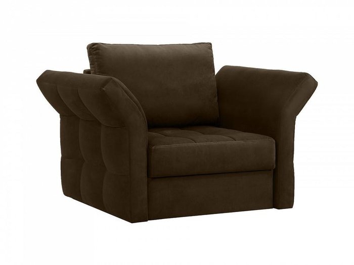 Кресло Wing темно-коричневого цвета - купить Интерьерные кресла по цене 40590.0