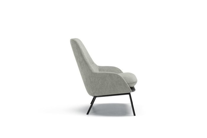 Кресло Holly серого цвета - купить Интерьерные кресла по цене 177150.0