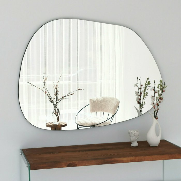 Настенное зеркало 70х90 с основанием из мдф - лучшие Настенные зеркала в INMYROOM