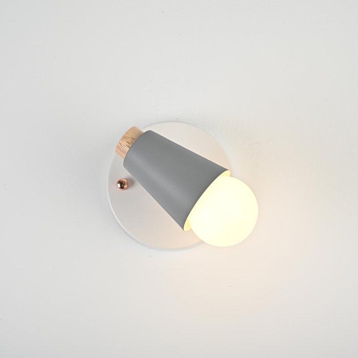 Настенный светильник ROTARY WALL Хаки - лучшие Бра и настенные светильники в INMYROOM