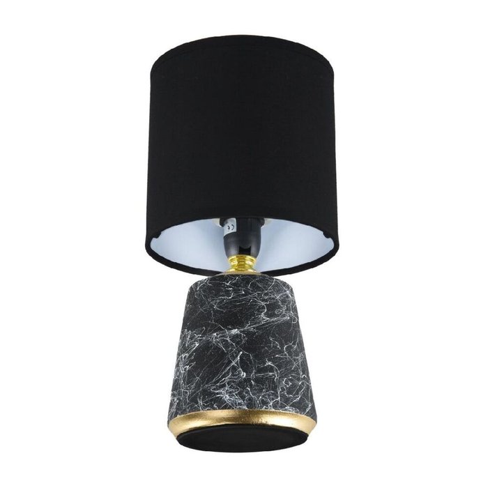 Настольная лампа County 8170/1T (ткань, цвет черный) - лучшие Настольные лампы в INMYROOM Настольная лампа County 8170/1T (ткань, цвет черный) - лучшие Настольные лампы в INMYROOM