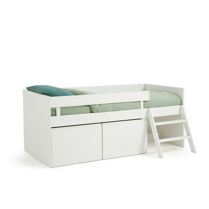 Кровать Roxana 90x190 белого цвета Кровать Roxana 90x190 белого цвета