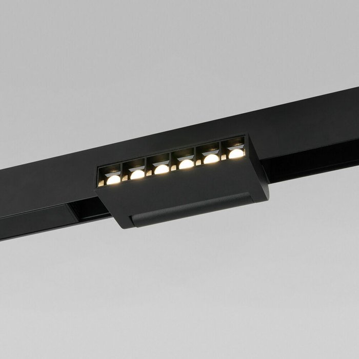 Умный трековый светильник 6W 2700-6500K Dim HL01 (черный) 85194/01 Slim Magnetic  - лучшие Трековые светильники в INMYROOM