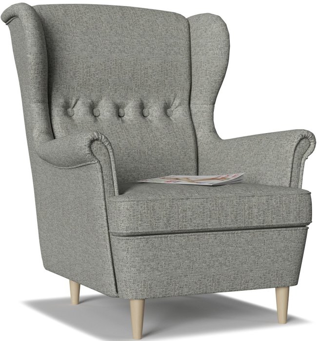 Кресло Торн Light grey серого цвета
